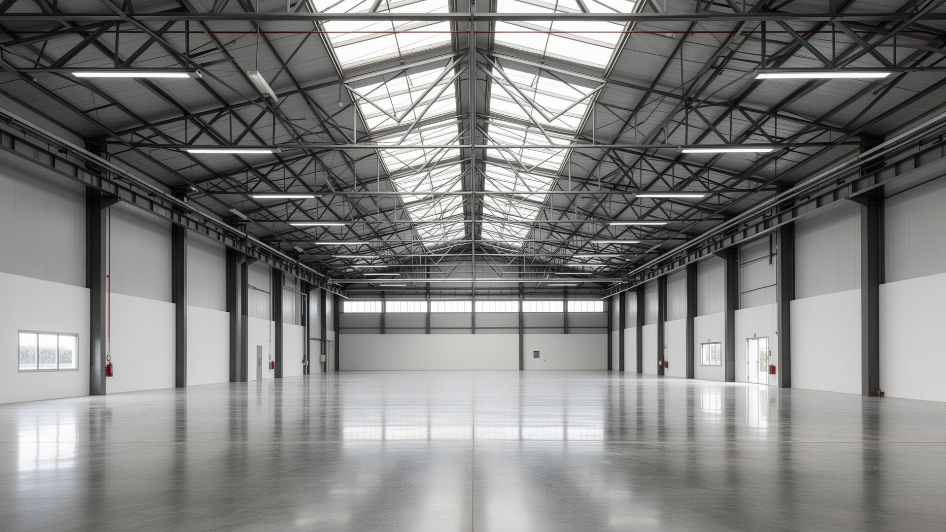 Galpão industrial finalizado